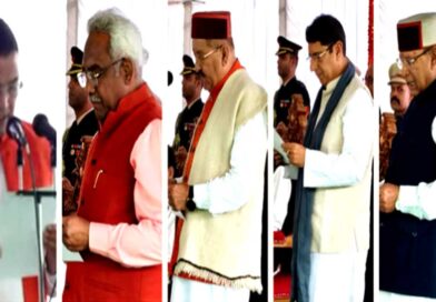 धामी कैबिनेट विस्तार, 5 नए मंत्रियों ने ली शपथ