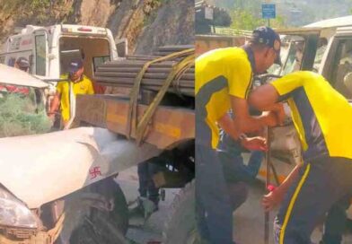 टिहरी के कौड़ियाला में दर्दनाक हादसा, ट्रक से टकराई कार—महिला की मौत, सात घायल