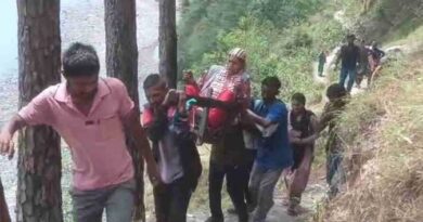 चमोली: सड़क न होने से प्रसव पीड़िता को डंडी से पांच किलोमीटर पैदल ले गए ग्रामीण चमोली: सड़क न होने से प्रसव पीड़िता को डंडी से पांच किलोमीटर पैदल ले गए ग्रामीण