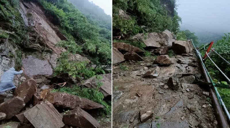 केदारनाथ यात्रा अस्थायी रूप से रोकी गई, पैदल मार्ग पर गिरे भारी बोल्डर केदारनाथ यात्रा अस्थायी रूप से रोकी गई, पैदल मार्ग पर गिरे भारी बोल्डर